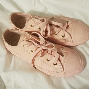 Cute baby pink converse